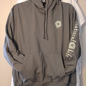 Natural Life Gray Hoodie for Men